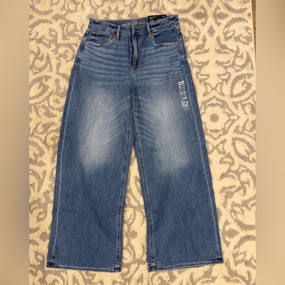 AE Dreamy Drape Baggy Wide Leg Jeans